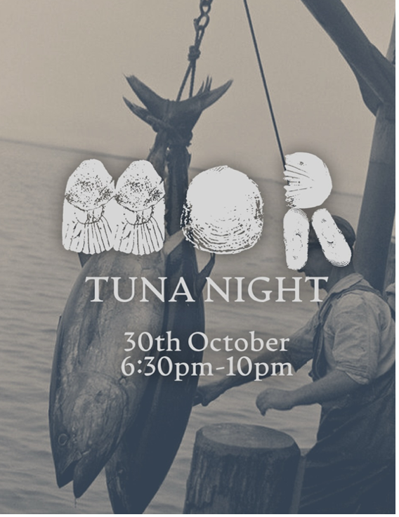 Tuna Night at MOR : Cornish Bluefin Tuna from the sea to the plate for one night only image